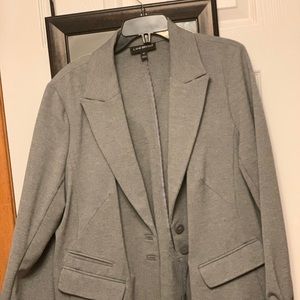 Gray blazer